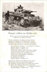 Panzer rollen in Afrika vor - 3. Reich