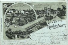 Gruss aus Königsborn Unna - Litho
