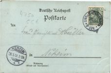 Gruss aus Königsborn Unna - Litho