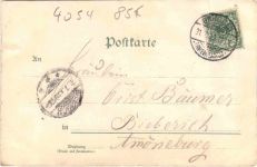 Gruss von der Schaager Kirmes - Litho - Nettetal