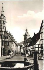 Korbach Waldeck - Rathaus mit Stechbahn