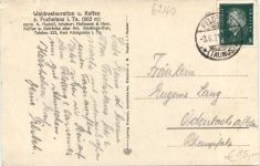 Königstein - Waldrestauration zum Fuchstanz im Taunus