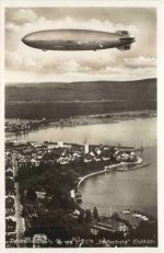 Friedrichshafen mit Zeppelin Hindenburg