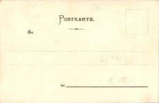 Ruine Rheinfels - Litho