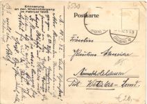 Der zugefrorene Rhein zwischen Rüdesheim und Bingen 1929