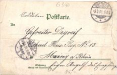 Gruss aus Usingen - Litho