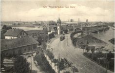 Die Rheinbrücken bei Kehl
