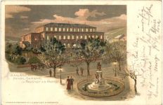 Neustadt an der Haardt - Saalbau - Litho