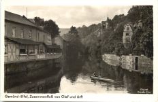 Gemünd Eifel - Schleiden - Zusammenfluss von Olef und Urft