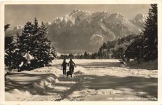 Füssen - Blick zum Tegelberg