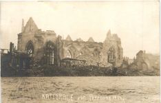 Katedrale von Peronne 1917