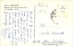 Berg-Terblijt - Pension Kreuzer