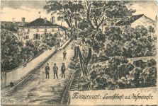 Thiaucourt - Landschaft an der Hofmeierstrasse