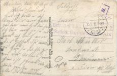 Kriegerfriedhof in Woinville - Feldpost