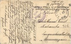 Grab einer deutschen Kraftwagenkolonne - Feldpost