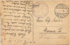 Eton vor Verdun - Feldpost