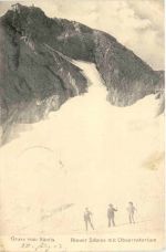 Gruss vom Säntis - Blauer Schnee mit Observatorium