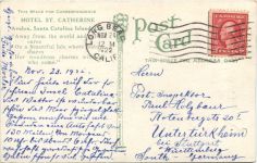 Santa Catalina Island - Hotel St. Catherine