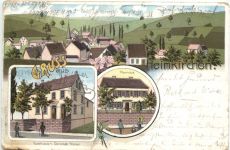 Gruss aus Heimkirchen - Litho