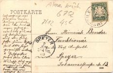 Gruss aus Bahnhof Langmeil - Winnweiler