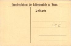 Worms - Jugendvereinigung der Luthergemeinde
