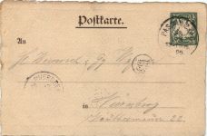 Passau - Bundesschiessen 1899 - Privatganzsache