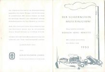 Gruss aus Bingen - Kohleunion - Klappkarte