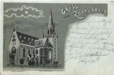 Gruss aus Rochusberg - Litho - Bingen