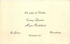 Heirat - Braunschweig St. Johann