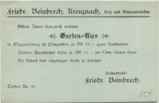 Kreuznach - Friedr. Beinbrech