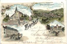 Höchst im Odenwald - Litho