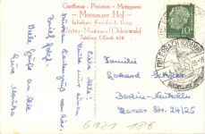 Mossau über Erbach im Odenwald