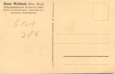 Nonrod im Odenwald - Pension Waldeck