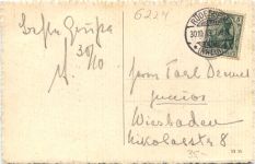 Gruss vom Forsthaus Kammerforst - Post Assmannshausen