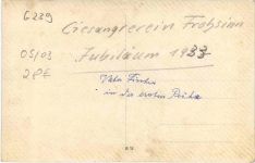 Lorsbach - Gesangverein Frohsinn - Hofheim Taunus