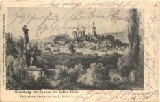 Cronberg im Taunus im Jahre 1835