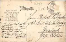 Das Testament von Weilburg - Tausendjahrfeier