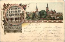 Gruss aus Kevelaer - Litho