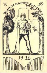 Gaesdonck - Goch - Abiturientia 1926 - Studentika