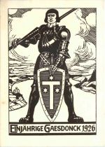 Gaesdonck - Goch - Einjährige 1926 - Studentika