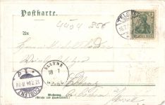Gruss aus Telgte - Litho