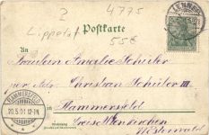 Gruss aus Oestinhausen - Litho