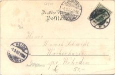 Gruss aus Osnabrück - Litho