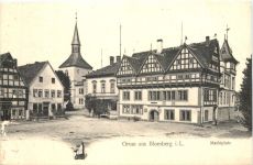 Gruss aus Blomberg - Marktplatz