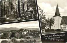 Gruss aus Marienhagen über Dieringhausen - Gummersbach