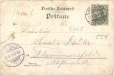 Gruss aus Geistingen - Litho - Hennef