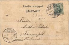 Gruss aus Birnbach bei Weyerbusch - Litho