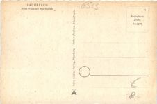 Bacharach - Altes Haus am Marktplatz