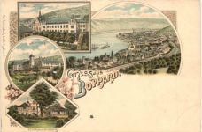 Gruss aus Boppard - Litho