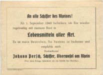 Oberwesel - Schiffer Johann Persch